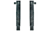 Corner stanchions for drop sides