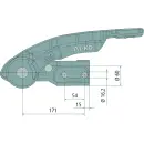 AKS 3504 safety coupling M16 new design lock Safety-Ball