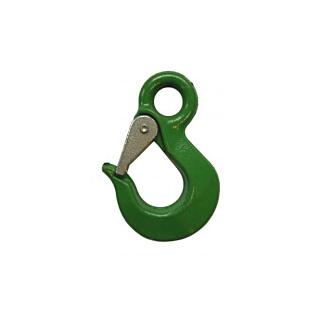 Sika hook, painted green, load capacity 1000 kg