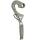 Lever right 182 mm pendulum lock galvanized