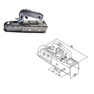 ALKO AK 7 version E square 60 mm with 2 holes