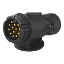 13-pin plug, plastic