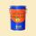 Branths Robust paint (quick drying) 5 liters light ivory...