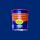 Branths S-Glaze (slow drying) can 0.75 l gentian blue RAL...