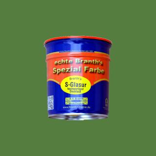 Branths S-Glaze (slow drying) can 0.75 l lime green RAL 6011