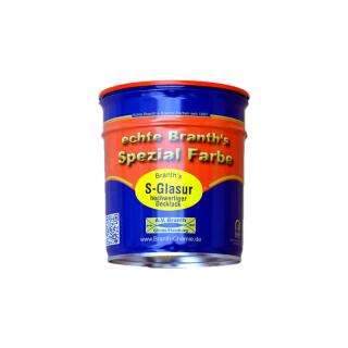 Branths S-Glaze (slow drying) can 0.75 l white RAL 9010