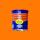 Branths S-Glaze (slow drying) can 0.75 l orange RAL 2000