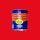 Branths S-Glaze (slow drying) can 0.75 l traffic red RAL...