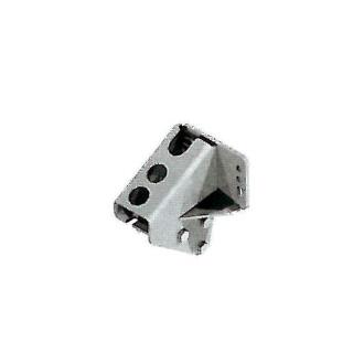 Support wheel console, screwable Overrun device KF 7.5-KF 20 reinforced, with fastening material