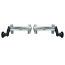 Axle stub 1000 kg / pair, wheel connection 100 x 4