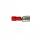 Flat receptacles 35032, insulated, red, 0.25 - 1.00 qmm