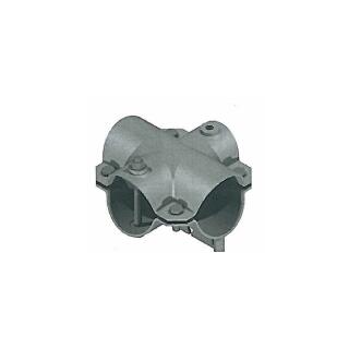 Clamping shell set for screwing A 80mm D1 90mm D2 82.5mm