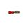 Flat plug 35135, insulated, red, 0.25 - 1.00 qmm