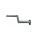 Hinge pin Ø 12 mm with drop nose