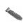 Rear door hinge, stainless steel, length 256 mm