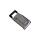 Door handle with cylinder lock stainless steel, Ø 16 mm