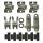 Locking kit Ø 16 mm for rod locking