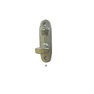 Individual parts from locking kit counter holder, stainless steel