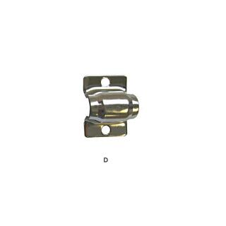 Individual parts from locking kit fastening, stainless steel