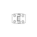 Universal hinge, galvanized, length 35/35 mm
