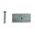 Fastening set plate & screw M 4 x 25