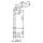 T-handle for clamp tube Ø 48 mm