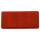 Red reflector, 69 x 31.5 mm, with adhesive film
