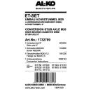 Axle stub AL-KO turned 2051