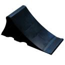 DOMAR wheel chock, plastic, color: black