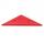 Replacement reflector red, for warning sign, for riveting