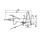 AL-KO AE DIN eyelet 161 S 950-1600 kg 1637/2051 square tube 100mm