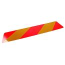 Warning signs according to ECE rule 70, 566 x 197 mm, for...