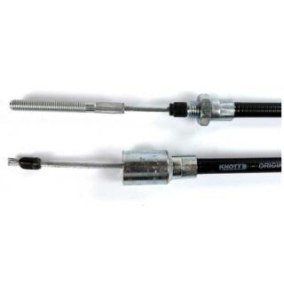 KNOTT Bowden cable brake 300 x 60, bell Ø 25.5 mm, length 1300 mm / length 1560 mm