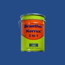 Brantho Korrux "3 in 1" 5 liters brilliant blue / medium blue RAL 5007