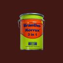 Brantho Korrux "3 in 1" 5 liters mahogany-brown RAL 8016