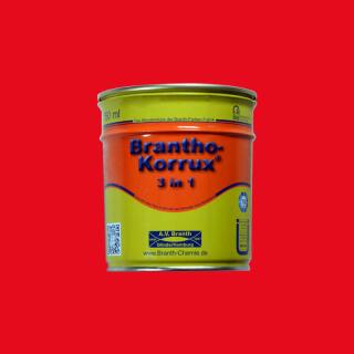 Brantho Korrux "3 in 1" 0.75 liter can traffic red RAL 3020