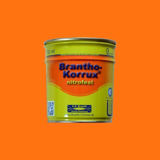 Brantho Korrux "nitrofest" 0.75 liter can deep orange RAL 2011