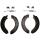Brake shoe set brake 230 x 40 Peitz R 234-76