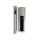 Aluminum lock with stop 300 mm height, right
