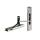 Aluminum lock with stop 300 mm height, right