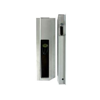 Aluminum lock with stop 350 mm height, right