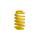 Yellow spiral spring / 1200 kg