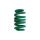 Yellow spiral spring / 1400 kg