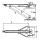 Galvanized rotating supports, load-bearing capacity 300 kg