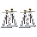 Aluminum support frame set of 4 pieces