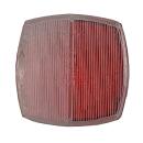 Red / white lens
