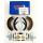 Brake shoe set with accessories brake 200 x 50 KNOTT