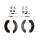 Brake shoe set brake 230 x 40 Peitz S 234 R