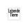 Adhesive label 400 x 380 mm "Lebende Tiere"
