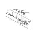 Shock absorber overrun brake single axle trailer GDR trailer